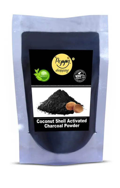 PEPPY SHOPPING Charcoal Powder for Face, Hair and Teeth-100g