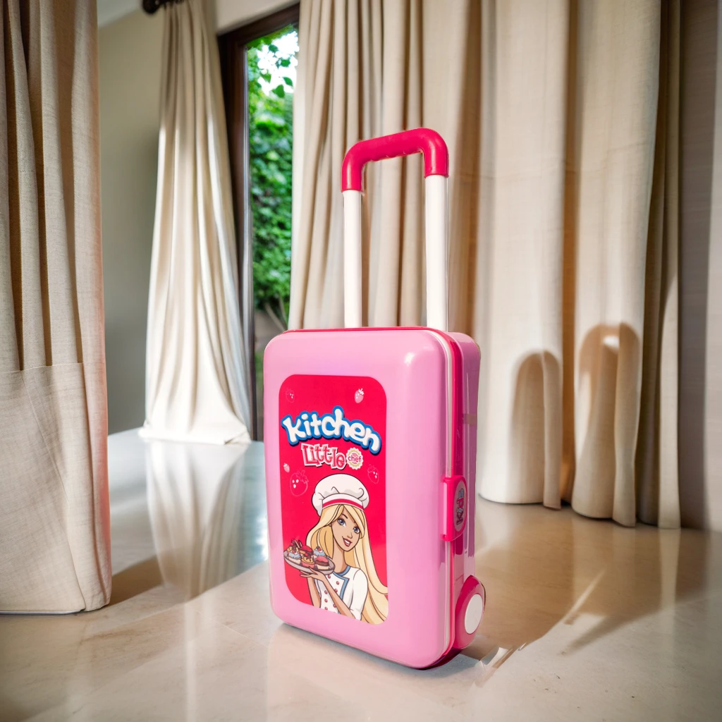 ILEARNNGROW Luxury Kitchen Set - Cooking Suitcase