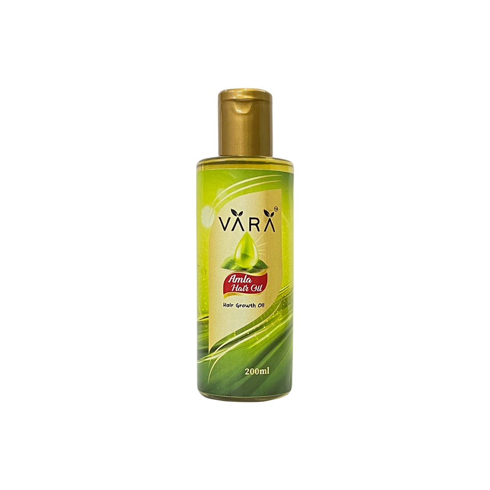 VARA Amla Hair Oil 200ml With Goodness of Hibiscus, Avocado, Vetiver, Onion, Curry Leaves, Fenugrek & Castor, 200ml