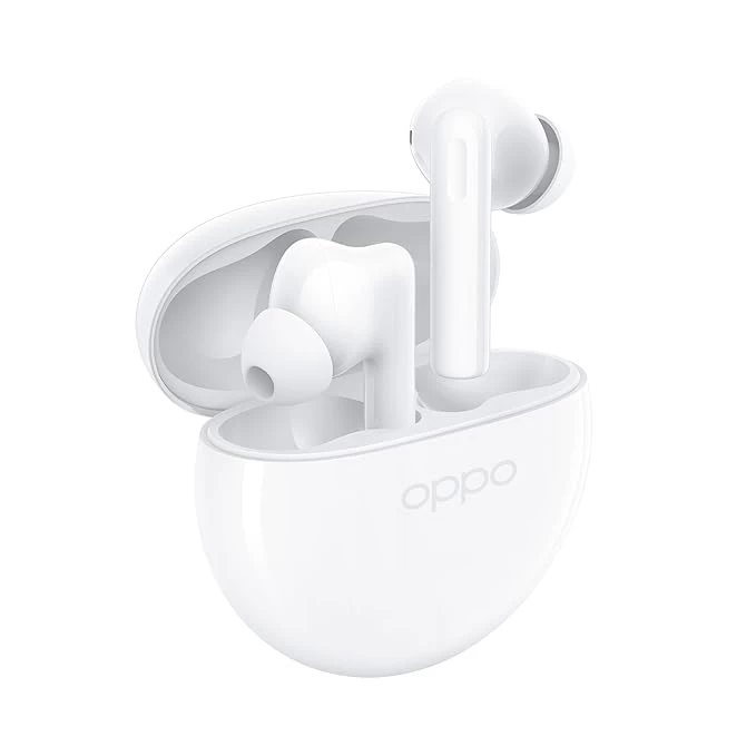 OPPO Enco Air2i Bluetooth Earbuds (Moonlight, True Wireless) - Clear Sound, Comfortable Fit, Long Battery Life, Stylish Design, Seamless Connectivity