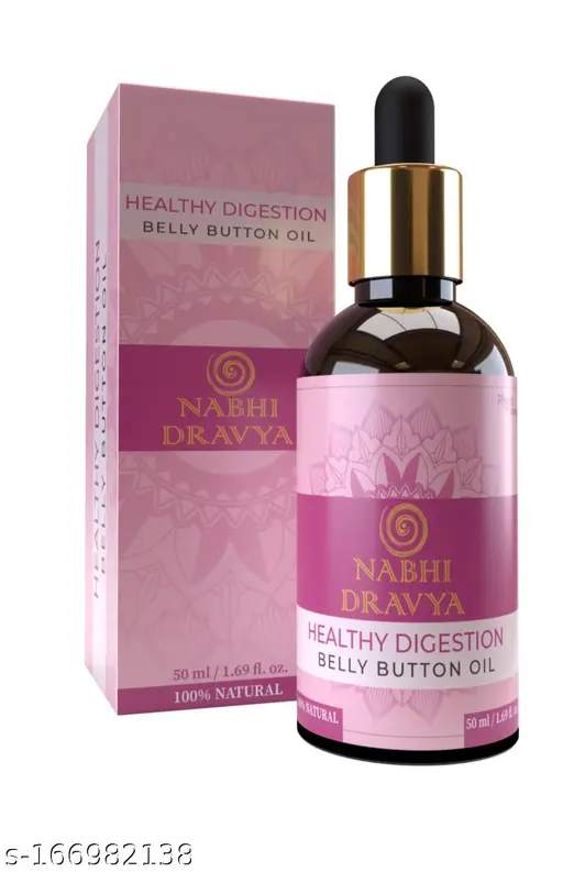 Healthy Digestion Belly Button Oil by Nabhi Dravya - Metabolism & Cleansing