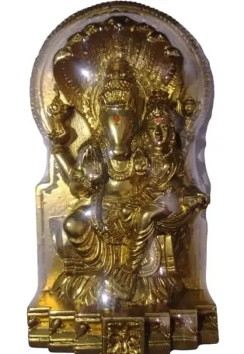 Hayagiriva / Lakshmi Hayagriva POLYMARBLE Idol 15cm Height Golden Color Idol