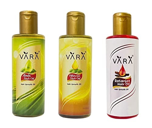 VARA Hair Oil Combos Amla, Hibiscus & Ratanjot Hair Oil Each 100ml