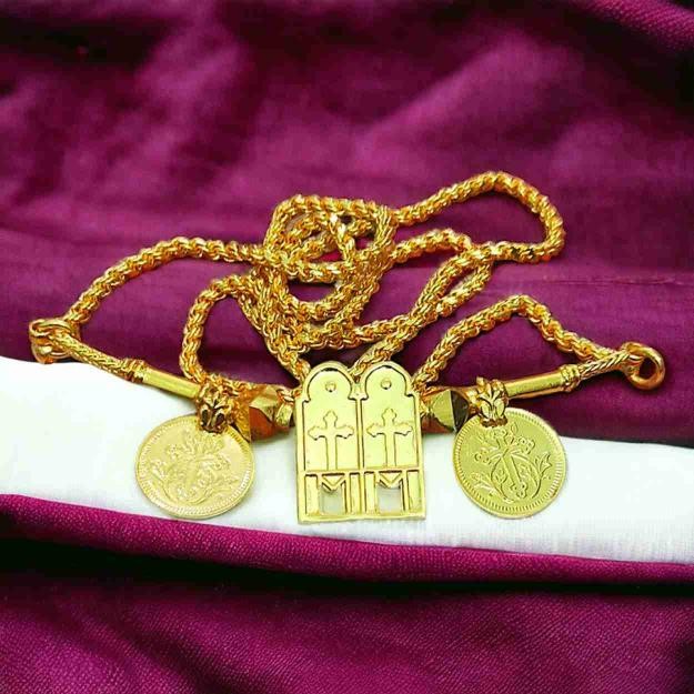 Traditional 30 Inch Long Christian Thali Chain