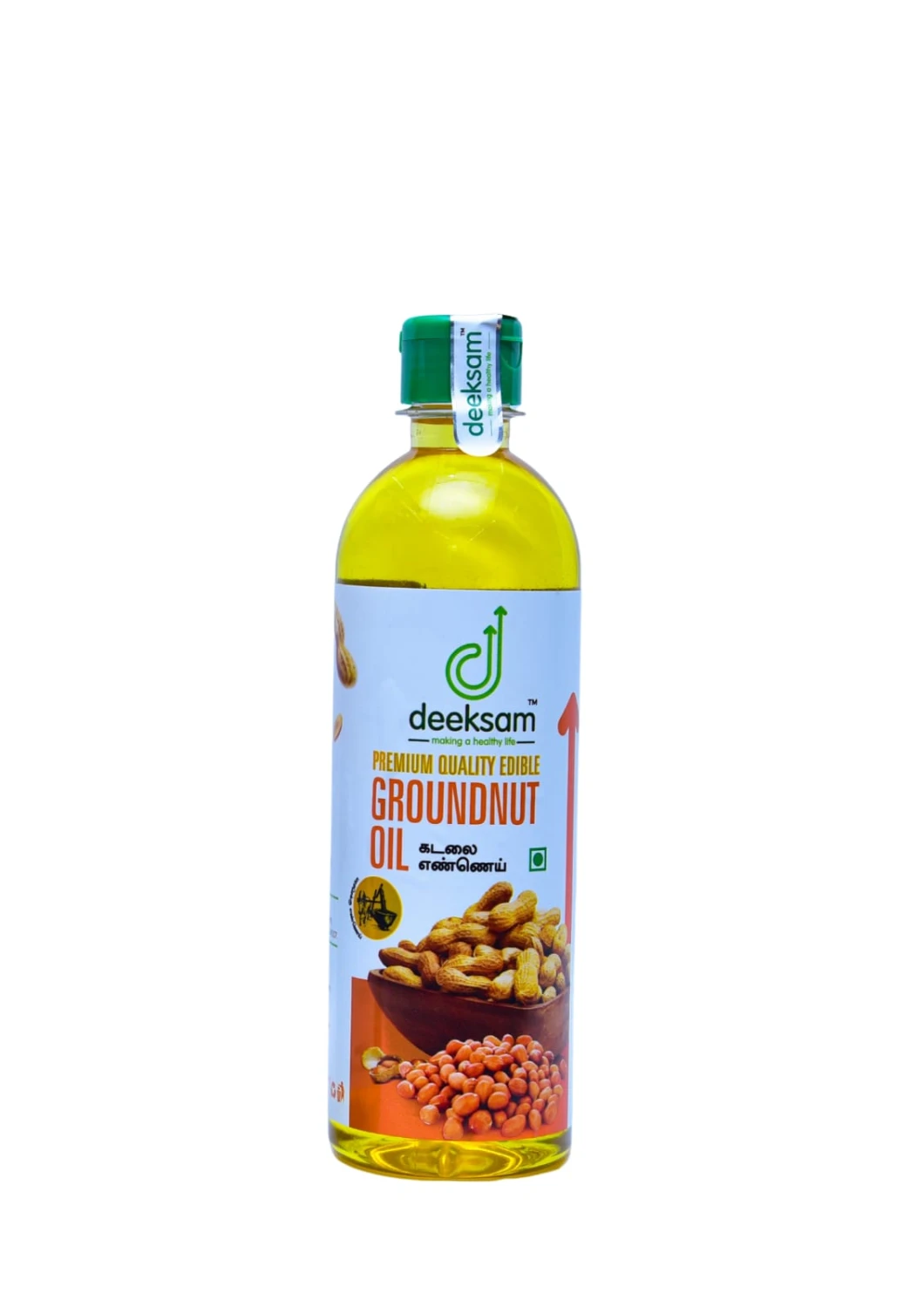 DEEKSAM WOOD PRESSED GROUNDNUT OIL 500ML