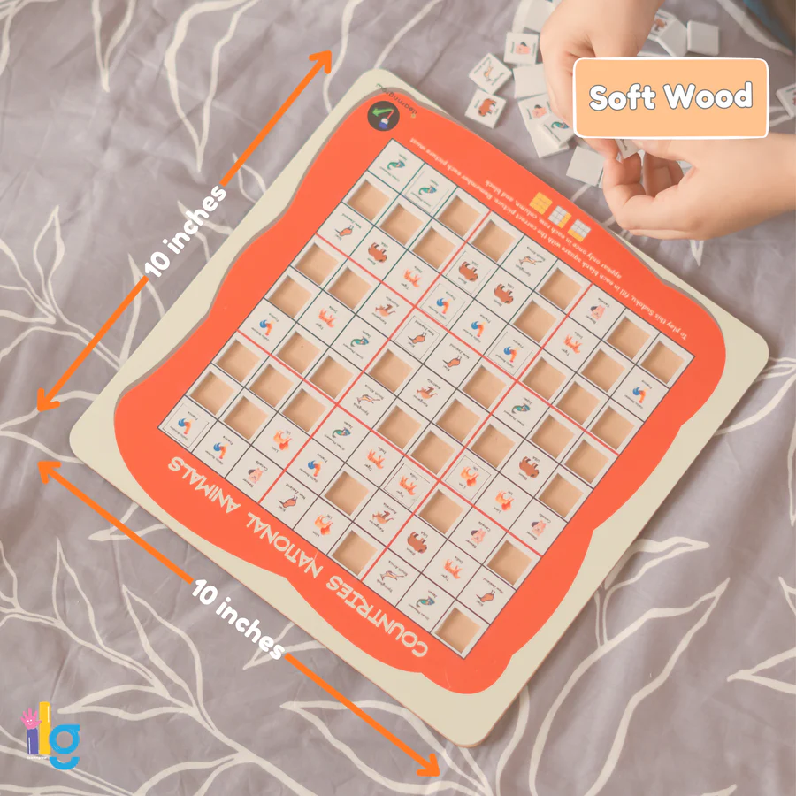 ilearnngrow National Animal Sudoku