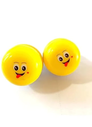 Arembi LED Smily Energy Saving Yellow Night Light Plug Type Energy Efficient Modern led Night Lamp Brighten up Night with Charming Yellow Colored Smiling Emoji face Night lamp. Pack of 2