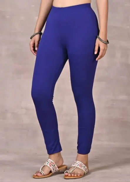 JEGGING FOR WOMEN PLAIN ROYAL BLUE