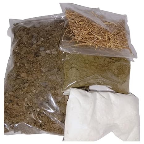 NAGARI Goat Manure with Neem, Egg Shell Powder& Vetti veru for Plants Growth for Garden| Soil Instant Fertilizer | Fertilizer for plants home gardening