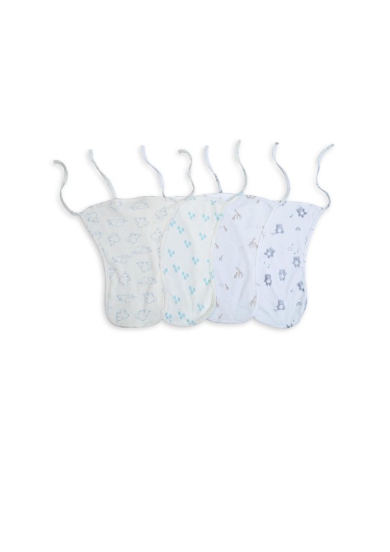Reusable cotton baby nappies (Pack of 4)
