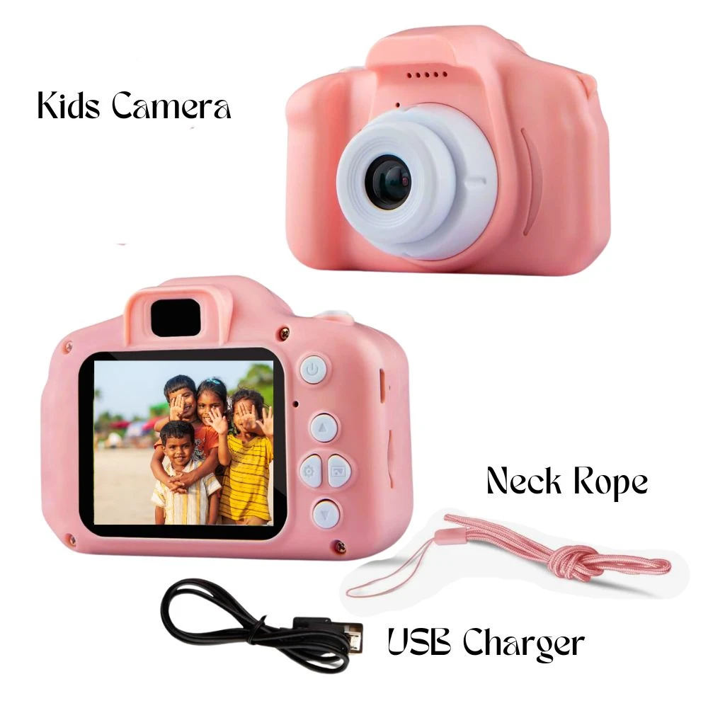 echargeable HD Video Camcorder with Games & Filters | Toy Camera for Boys & Girls Age 3–10 | Birthday Gift for Kid | Imaa Toys Kids Digital Camera (Multi color))