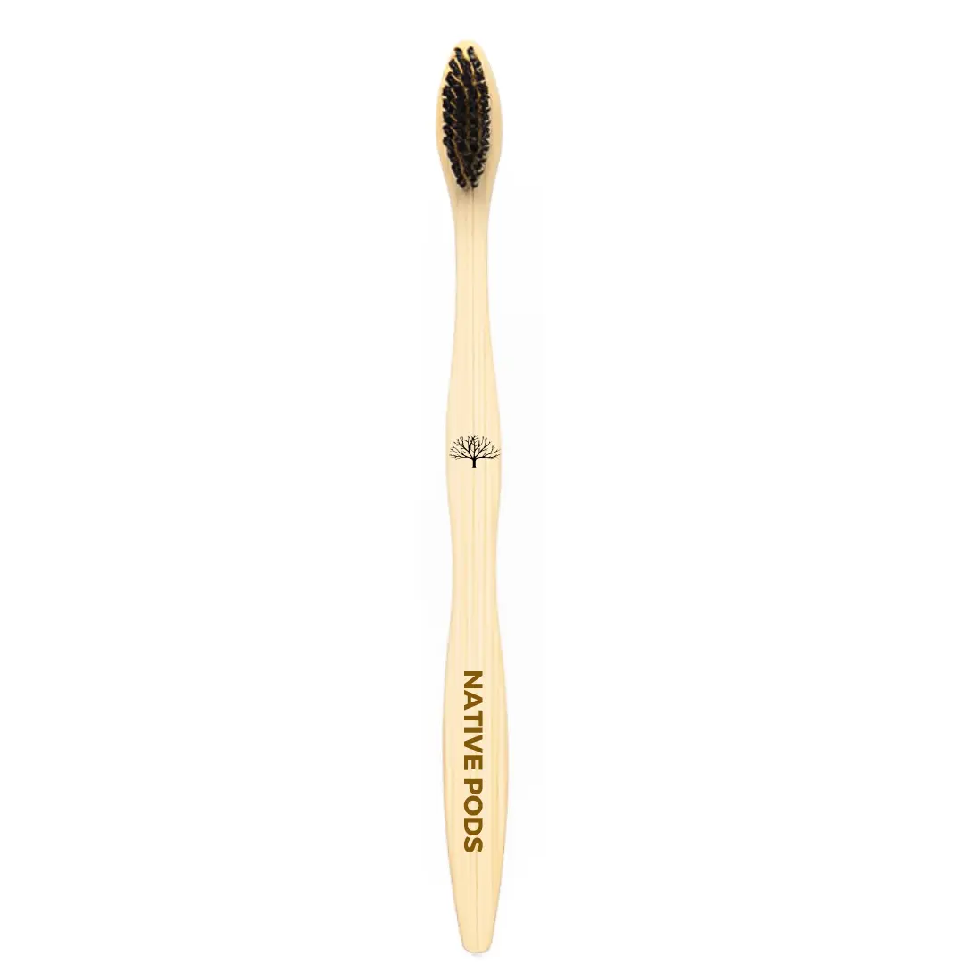 Organic Charcoal Bamboo Toothbrush