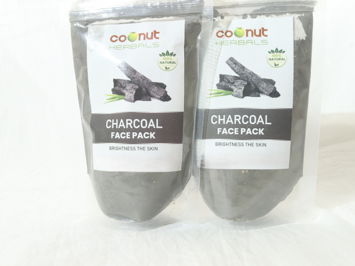 conut herbals CHARCOAL face pack