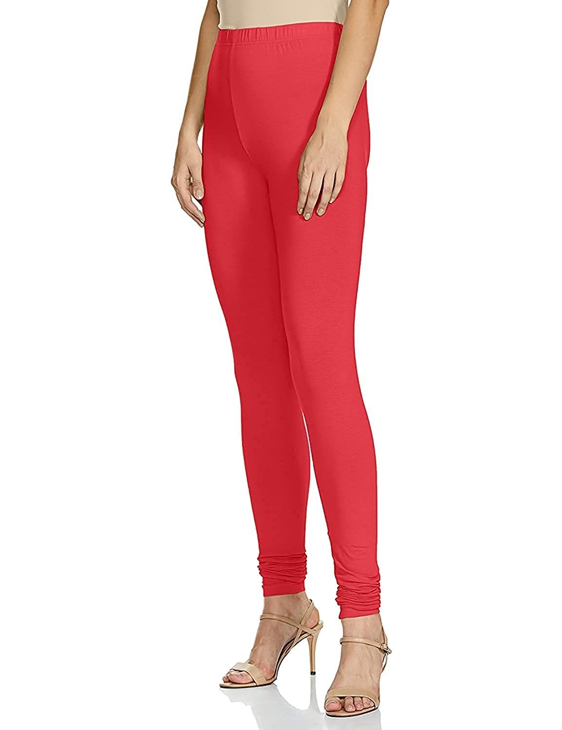 MM Style- Women's 4-Way Stretch Leggings for Every Occasion (Dark red)