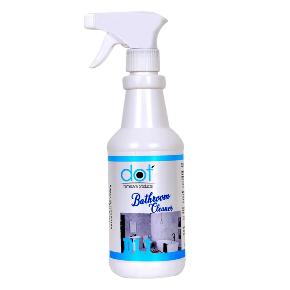 DOT Hard Water Marks & Salt Water Stain Removers - Strong Limescale stains - Tough Hard Stains Cleaners (Bathroom Cleaner 400ml - Spray Type)