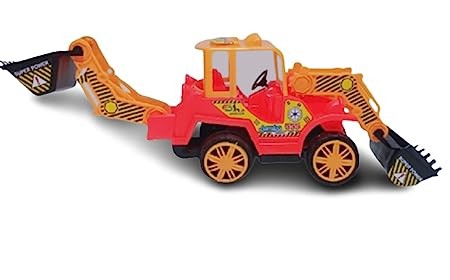 Plastic JCB for Kids Indoor Outdoor Non Toxic, Bpa Free JCB for Boys Girls Toddlers Multi Colour