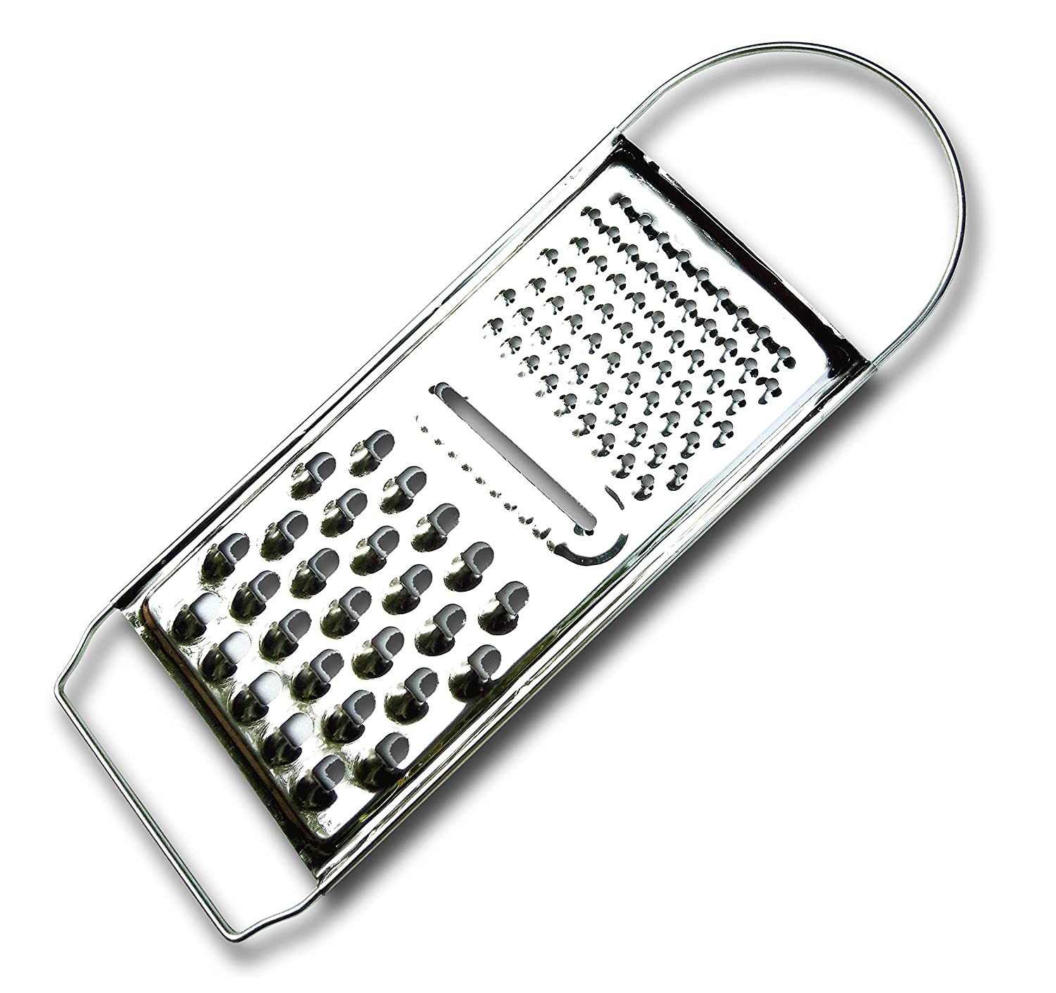 Stylish Stainless Steel 3-in-1 Cheese, Ginger, Garlic, Nutmeg & Chocolate Grater