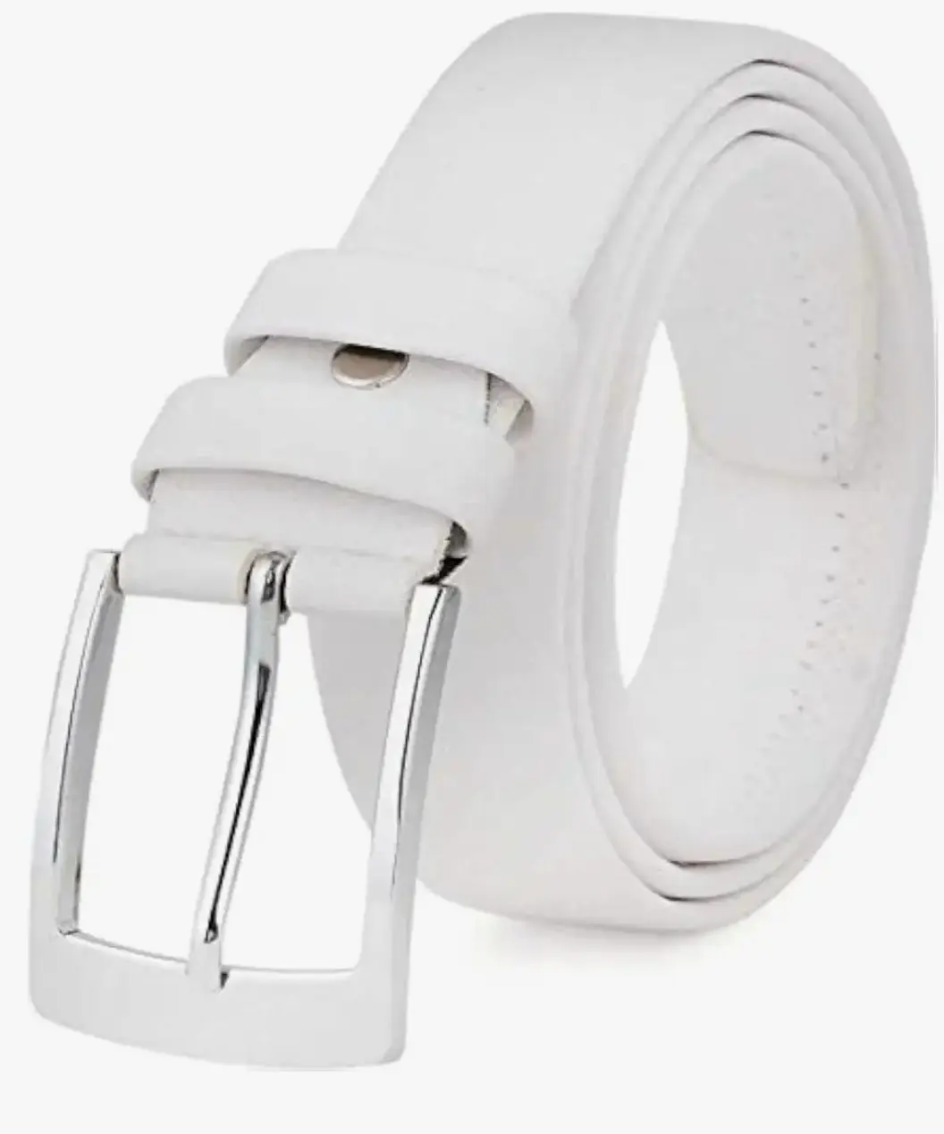 Imoa Traders-Men's hip white belt pack of 1