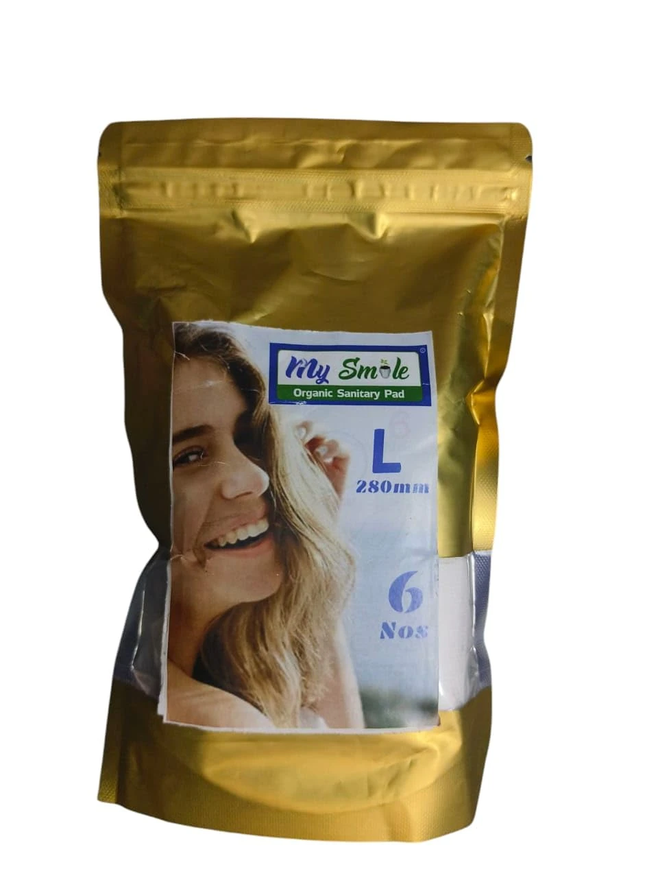 organic sanitary pads for women XL-320mm 6 nos [pack of 1]