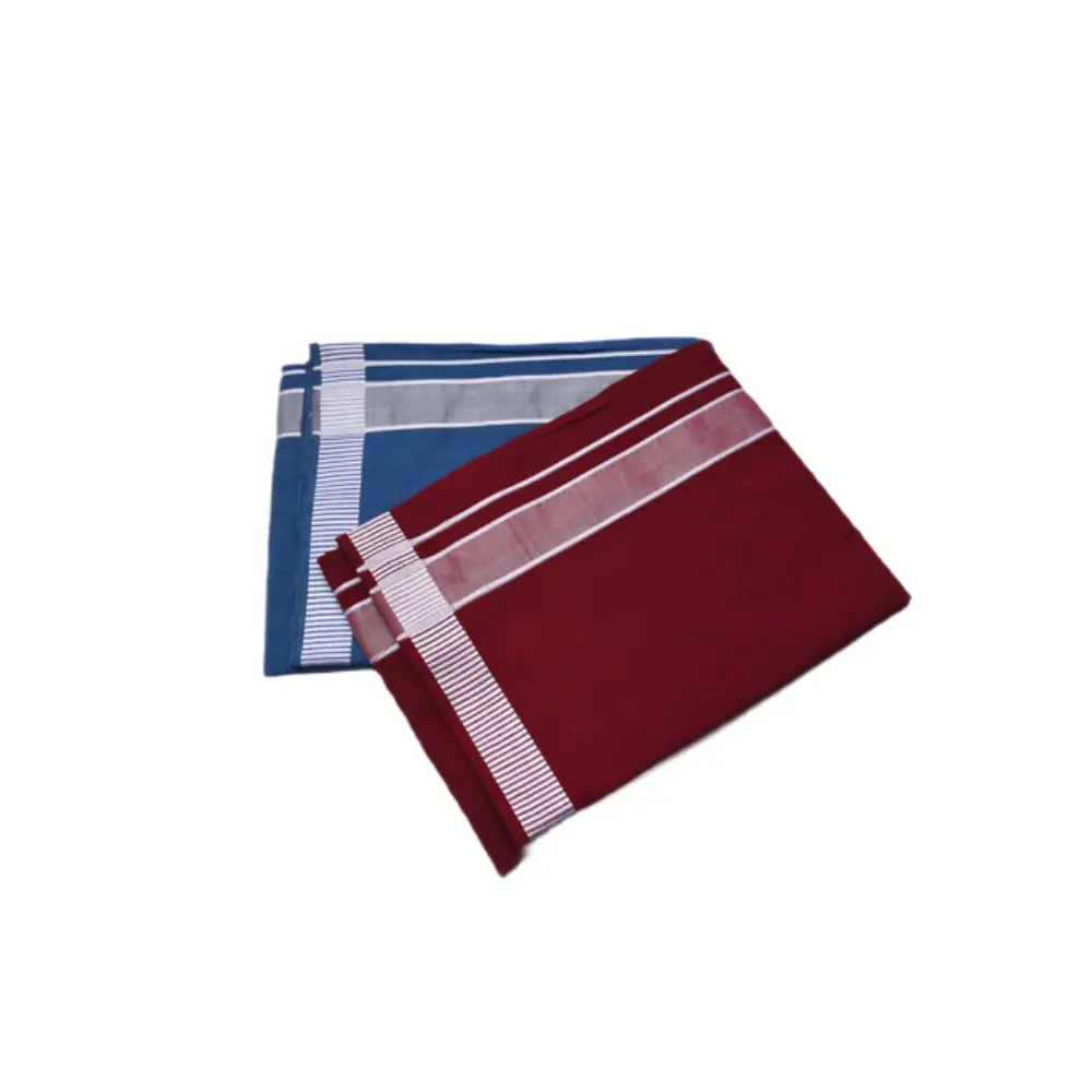 Men’s Cotton Dhoti - 100% Cotton Lungies for Men (Multicolour)