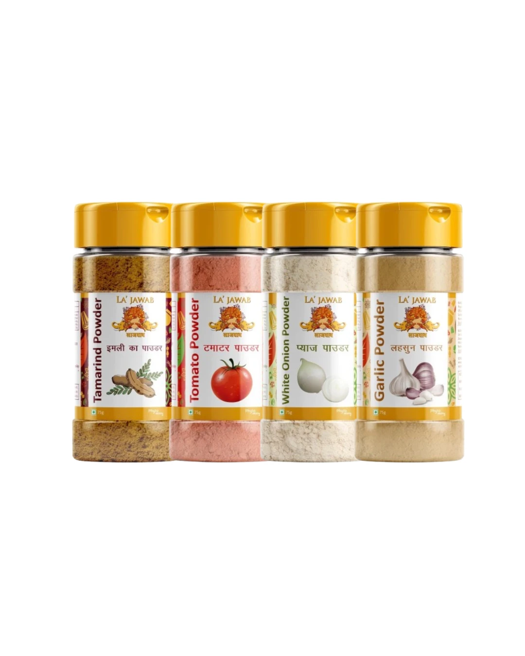 Seasoning Combo (4 Flavors) | Tamarind, Tomato, Onion & Garlic Powder Spice Blend