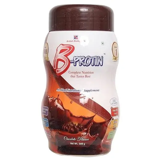 D-Protin Chocolate Flavour - Bottle of 200g Powder