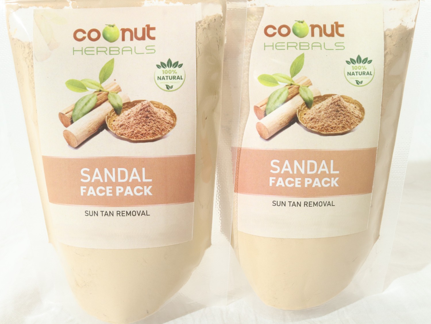 conut herbals SANDAL face  pack