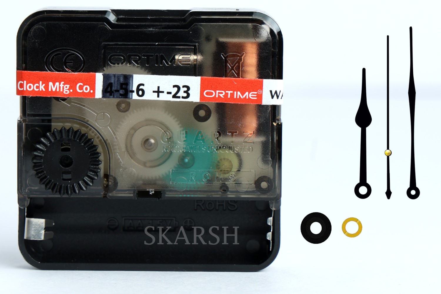 SKARSH Trade Universel Customized Wall Clock Moment Mechanism with Hands (Thread Type)