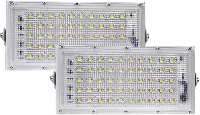 50w Rgb Brick Led Flood Lights (5 Pack): Super Bright & Energy Efficient