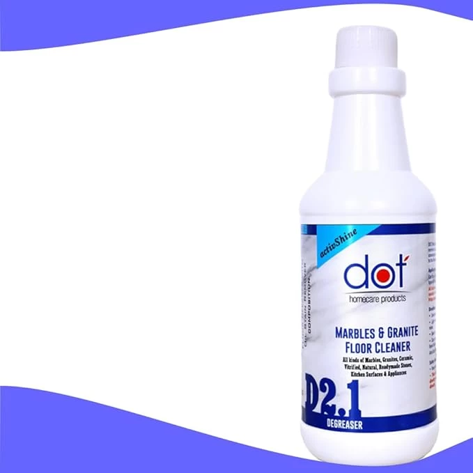 DOT Marbles, Granite Floor Cleaner 400ml | Degreaser | Indian And Imported Floorings, Fiberglass Sinks, Kitchen Surfaces, Heavy Oil Stain Remover | ARRESTS SALT FORMATION