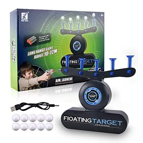 Uyir Mei Floating Target Game Hover Shot Game, Foam Dart Blaster Shooting Ball Toy Target Practice