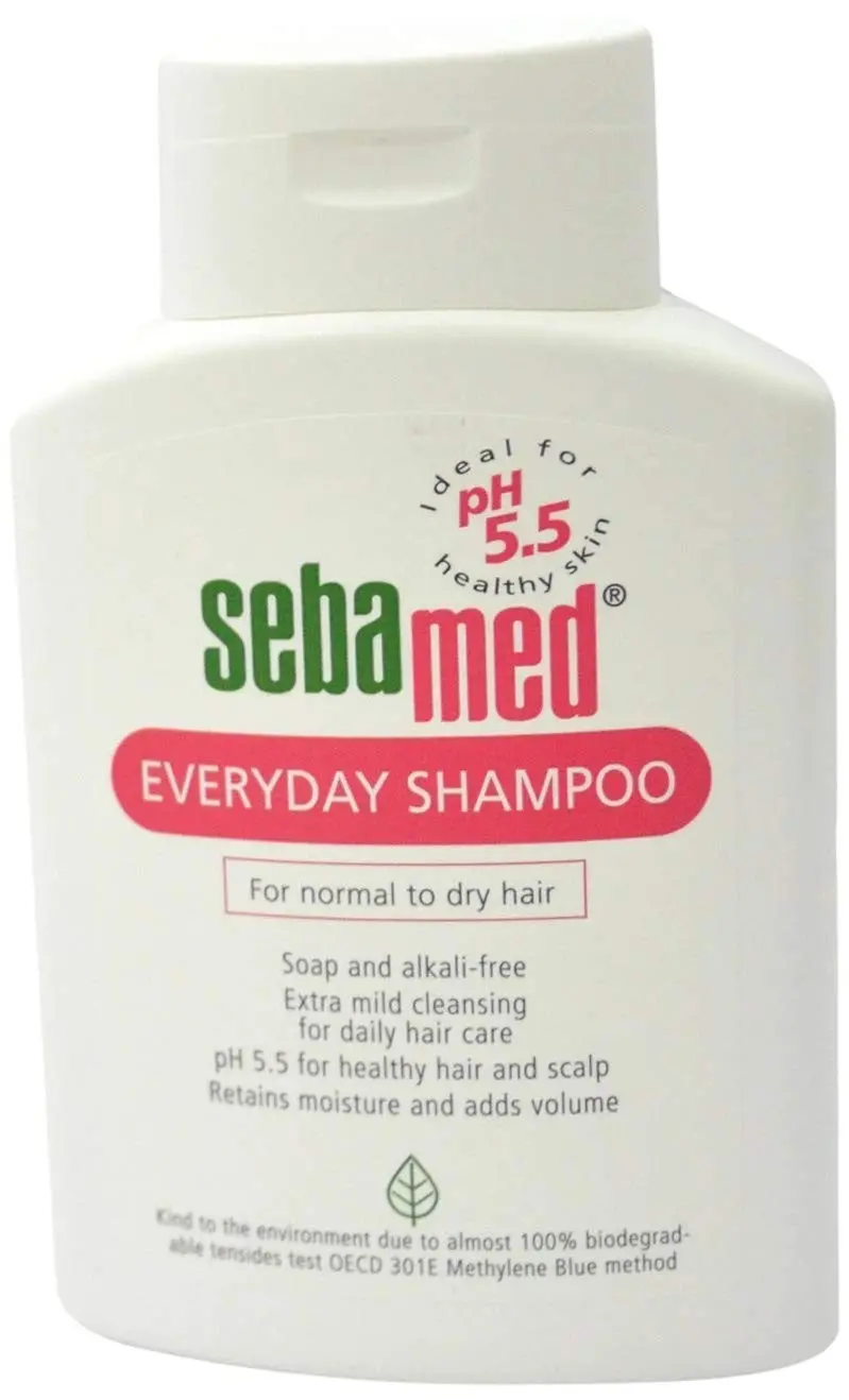 Sebamed Everyday Shampoo |pH 5.5|Soothing for sensitive scalp| Normal to Dry scalp | Dermatologically & clinically tested | 200ml