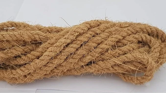 Coir or Coconut Fiber Rope is a Natural Fiber extracted from The Husk of The Coconut.Coconut Coir Fibre Rope : Good for Gardening
